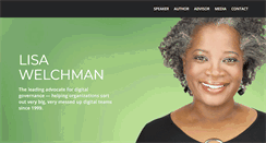 Desktop Screenshot of lisawelchman.com